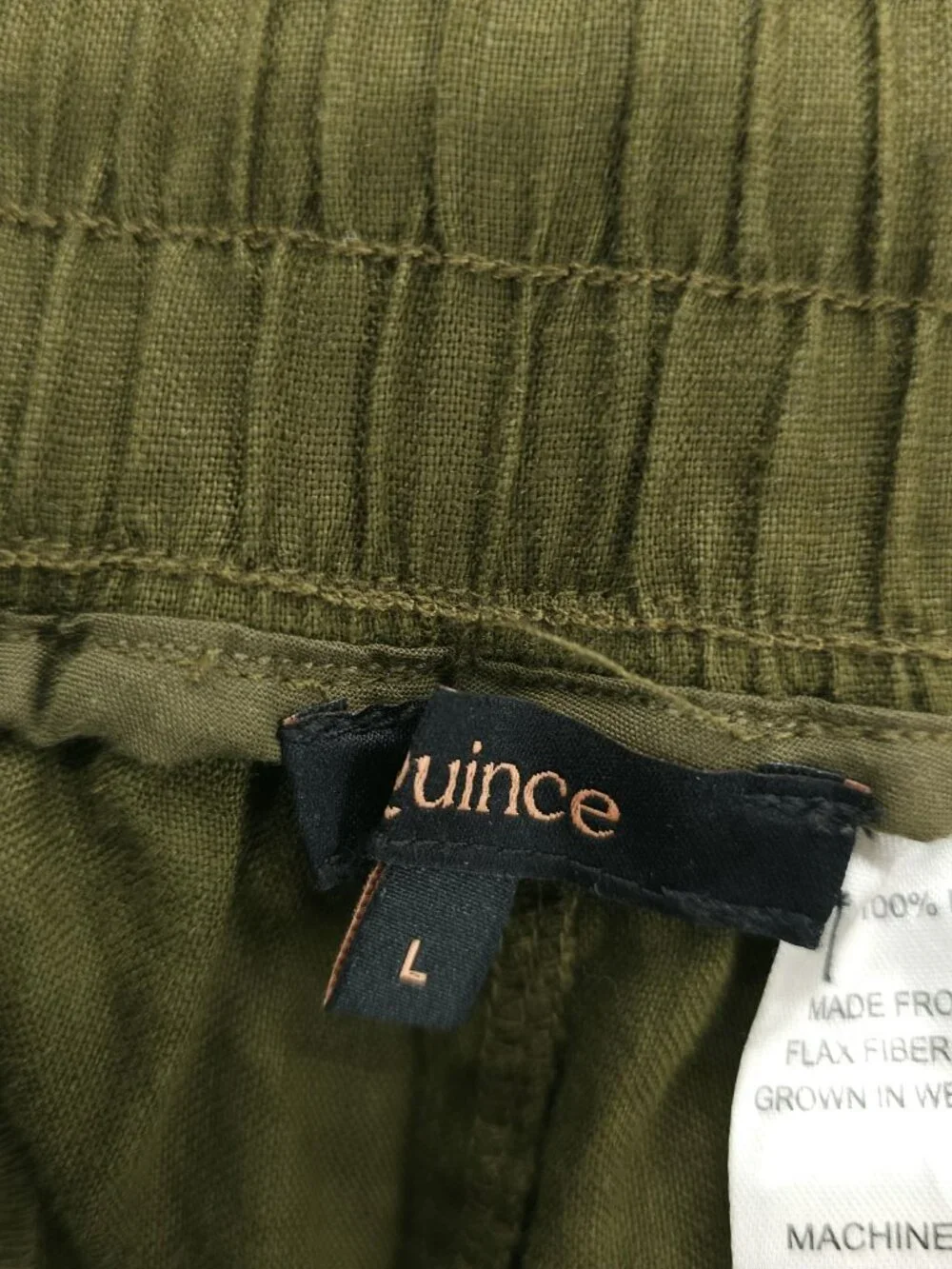 Quince linen pants